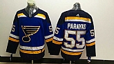 St. Louis Blues 55 Colton Parayko Blue Adidas Stitched Jersey,baseball caps,new era cap wholesale,wholesale hats